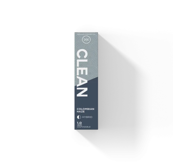 COLOMBIAN-HAZE-600x566-1 CLEAN CARTS COLOMBIAN HAZE 1g Hybrid - Image 1