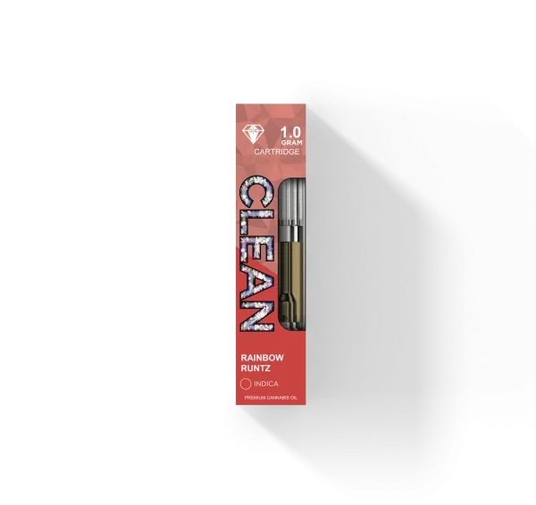 RAINBOW-RUNTZ-600x566-1 CLEAN CARTS RAINBOW RUNTZ 1g Indica - Image 1