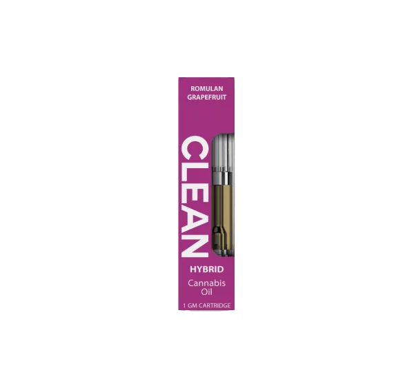 ROMULAN-GRAPEFRUIT-600x566-1 CLEAN CARTS ROMULAN GRAPEFRUIT 1g Hybrid - Image 1