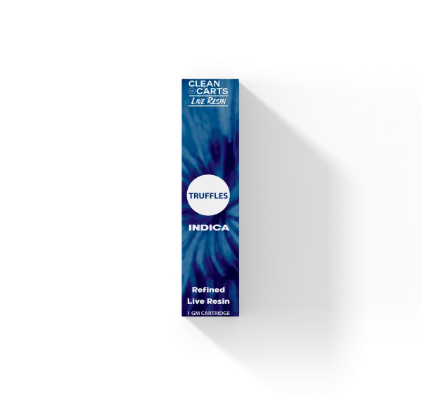 TRUFFLES-600x566-1 CLEAN CARTS TRUFFLES 1g Indica - Image 1